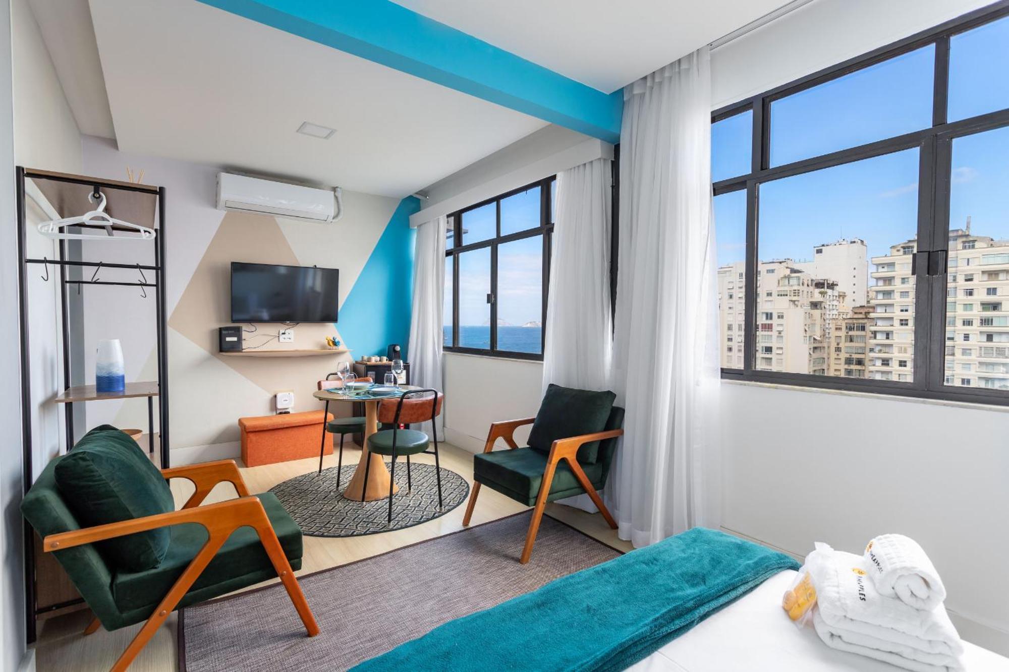 Vista Da Praia De Copacabana - Nsc1006 Z3 리오데자네이루 외부 사진